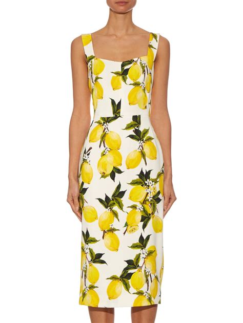 dolce gabbana lemon dress|dolce and gabbana inspired dress.